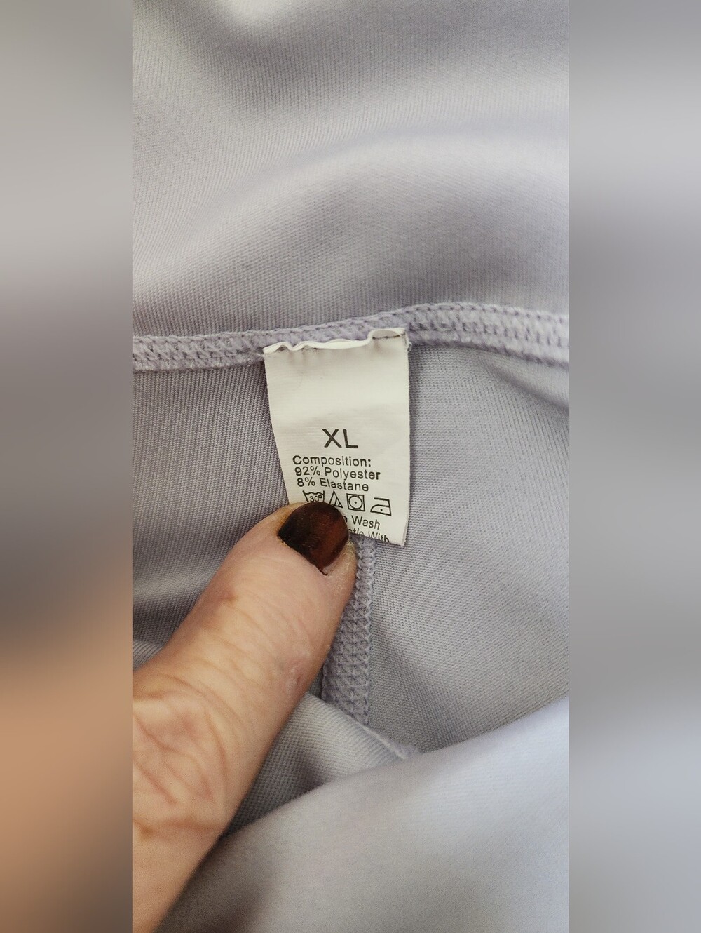 Women’s Lavender Sleepwear Top - XL